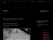 Tablet Screenshot of lesmots.dare-dare.org